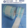 Medical disposable sterilized negative pressure drain gusseted roll pouches